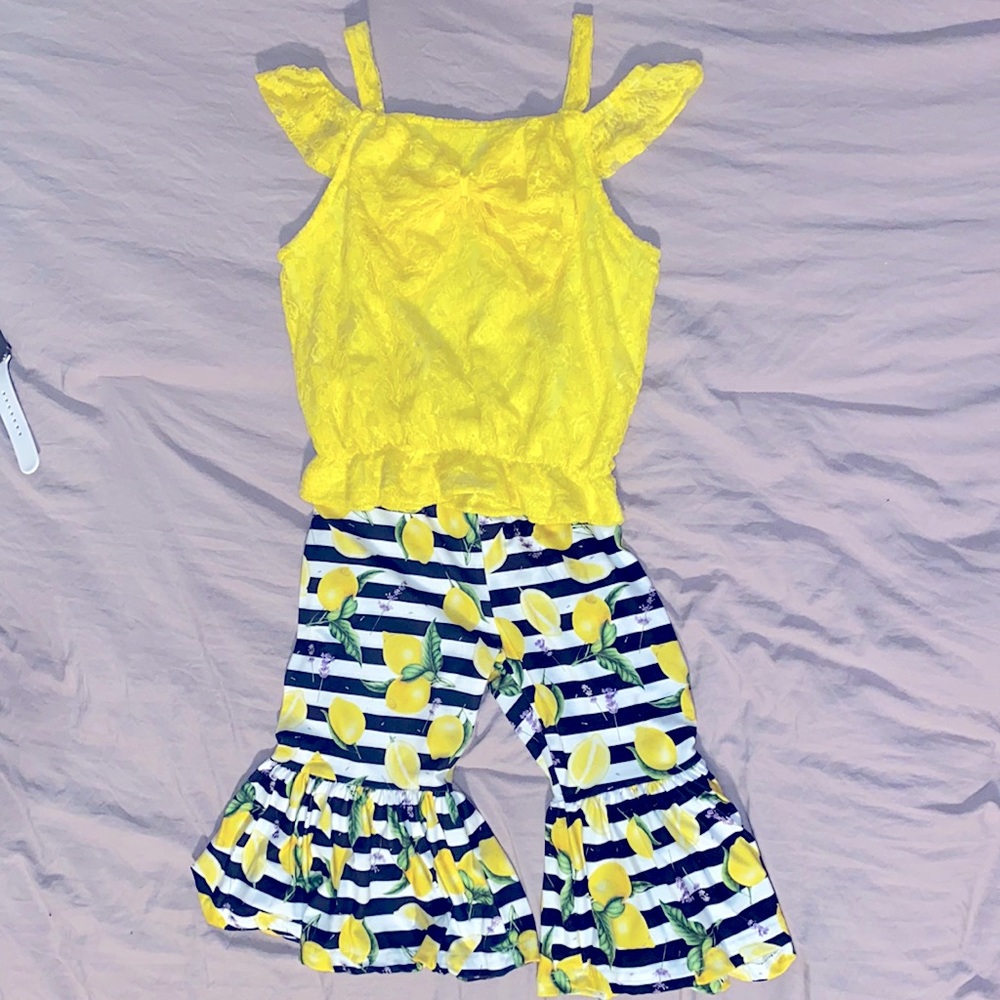 Summer toddler girl outfit